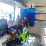 Sat Lantas Polres SBT Cetak 12 Buah SIM Melalui Bis Pelayanan Hari Ini
