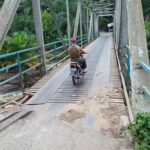 Ketua Komisi IV DPRD Deli Serdang, Thomas Darwin Sembiring: Bahaya..!! Jembatan Sibiru-biru Ancaman Bagi Warga..!!