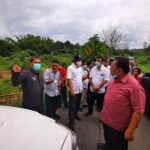 Horee..!! DPRDSU, Bupati Karo dan Dinas BMBK Kompak Benahi Jalan Tongkoh-Sukanalu agar Bisa Dilalui Truk