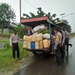 Polsubsektor Bangoi Perketat Perbatasan Cegah Peredaran Miras