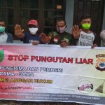 Bhabinkmatibmas Desa Gah Sosialisasi Saber Pungli, Jelang Pilkada SBT